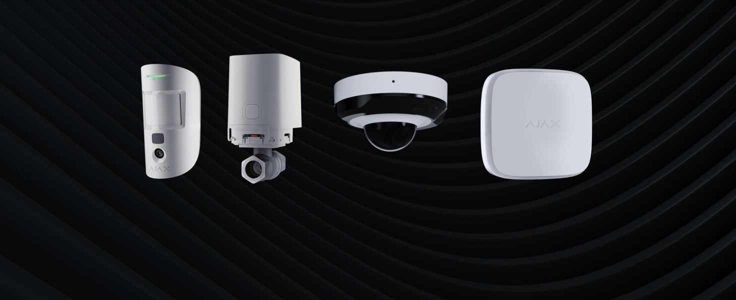 Comprehensive security system managed in the app