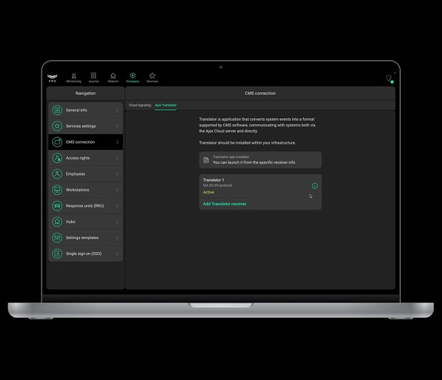 Customizable event codes