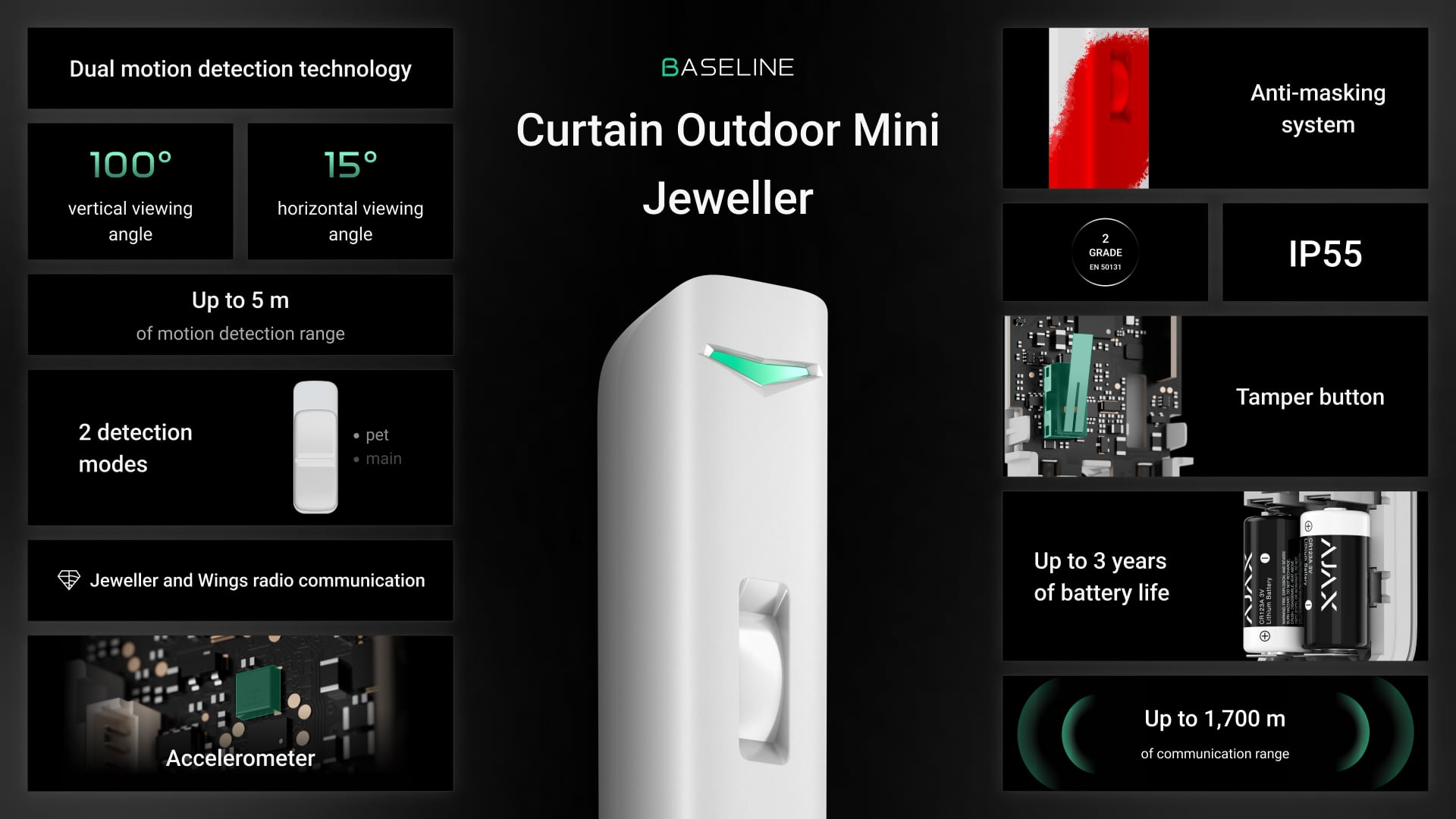 Curtain Outdoor Mini Jeweller