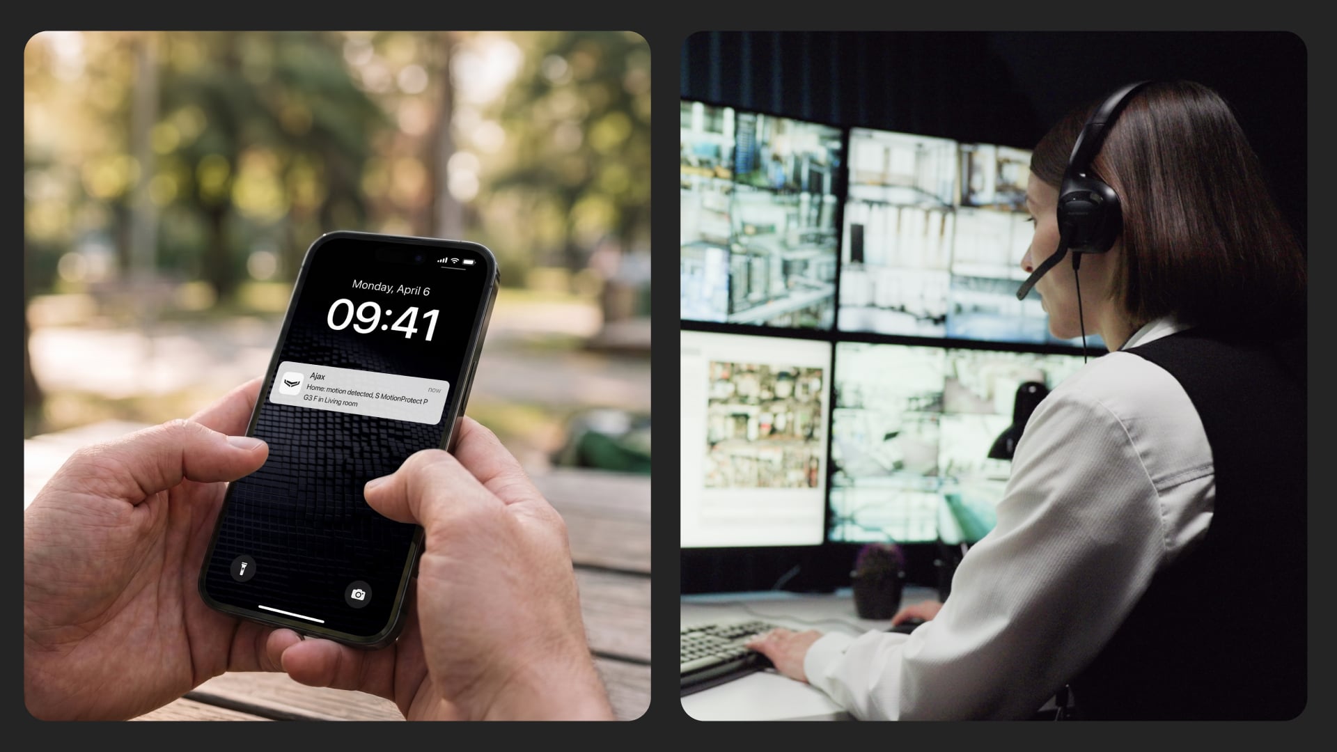 Self-monitored vs. monitored security system