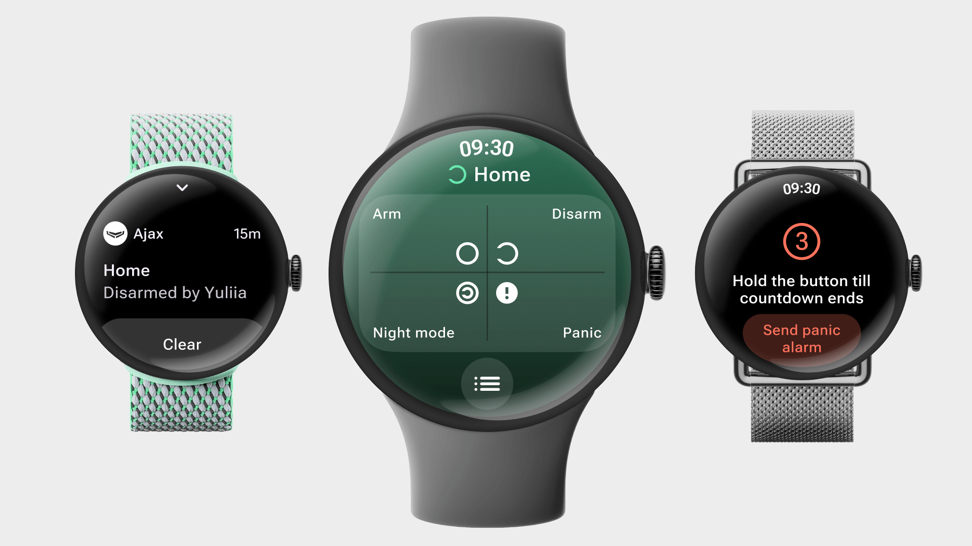 Security system on the wrist — now for Android users