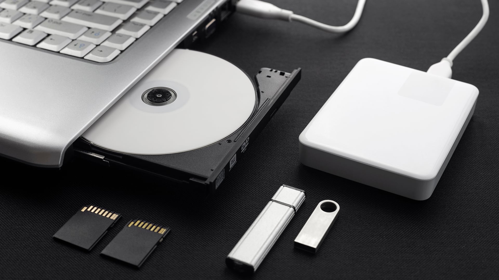Where is security camera footage stored?
