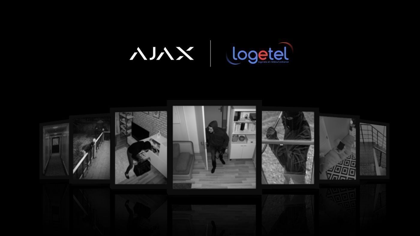 Vérification des alarmes Ajax avec photo intégrée au logiciel de télésurveillance de Logetel